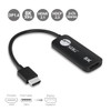 SIIG HDMI to DisplayPort 1.2 4K 60Hz Converter Adapter - NOT a Bi-Directional Adapter - Compliant with HDMI 2.0a & HDCP 2.2