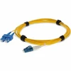 AddOn 2.5m LC (Male) to SC (Male) Straight Yellow OS2 Duplex OFNR (Riser-Rated) Fiber Patch Cable - 100% compatible and guaranteed to work