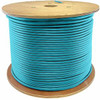 AddOn 1000ft Non-Terminated Aqua OM4 Indoor Fiber Patch Cable - 1000 ft Fiber Optic Network Cable for Network Device - First End: Bare Wire - Second End: Bare Wire - Patch Cable - Riser - 50/125 µm - Aqua
