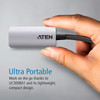 ATEN USB-C to HDMI 4K Adapter - 1 x Type C USB 3.2 (Gen 1) USB Male - 1 x HDMI HDMI 2.0 Digital Audio/Video Female - 4096 x 2160 Supported