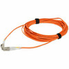 AddOn 2m LC (Male) to LC (Male) Orange OM4 Duplex Plenum-Rated Fiber Patch Cable - 6.56 ft Fiber Optic Network Cable for Transceiver, Network Device - First End: 2 x LC Network - Male - Second End: 2 x LC Network - Male - Patch Cable - 50/125 µm - Or
