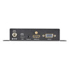 Black Box VGA-to-HDMI Converter Scaler with Audio - Functions: Video Conversion, Video Scaling, De-interlace, Noise Filtering - 1920 x 1200 - VGA - USB - Audio Line In - 1 Pack - Wall Mountable - TAA Compliant