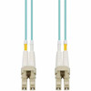 AddOn 9m LC (Male) to LC (Male) Straight Aqua OM4 Duplex Plenum Fiber Patch Cable - 29.50 ft Fiber Optic Network Cable for Transceiver, Network Device - First End: 2 x LC Network - Male - Second End: 2 x LC Network - Male - Patch Cable - Plenum - 50/