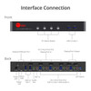 SIIG 4-Port DisplayPort 1.4 8K MST Dual Head KVM Console Switch - 4-Port DisplayPort 1.4 8K MST Dual Head KVM Console Switch allows you to control 4 DP 8K computers using one keyboard and mouse and support to separate for dual head 4K60Hz DisplayPort