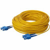 AddOn Fiber Optic Duplex Patch Network Cable - 52.50 ft Fiber Optic Network Cable for Transceiver, Network Device - First End: 2 x SC Network - Male - Second End: 2 x SC Network - Male - Patch Cable - OFNR - 9/125 µm - Yellow - 1