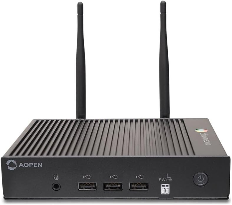New AOPEN 32 GB eMMC 8 GB RAM Intel Celeron N4500 Fanless Chromebox Mini 2 AOP-91.CM200.GA10