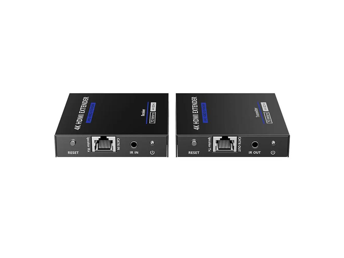 New RCS-Y10G001-B1 Rocstor Y10G001-B1 Truereach 4k@60hz Hdmi Extender Over Cat6/cat6a/cat7 Ethernet Cable 4k 60hz Up US