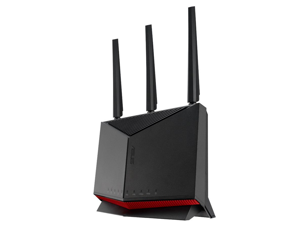 New ASUS - RT-BE86U BE6800 Dual-Band Wi-Fi 7 Router - Black US