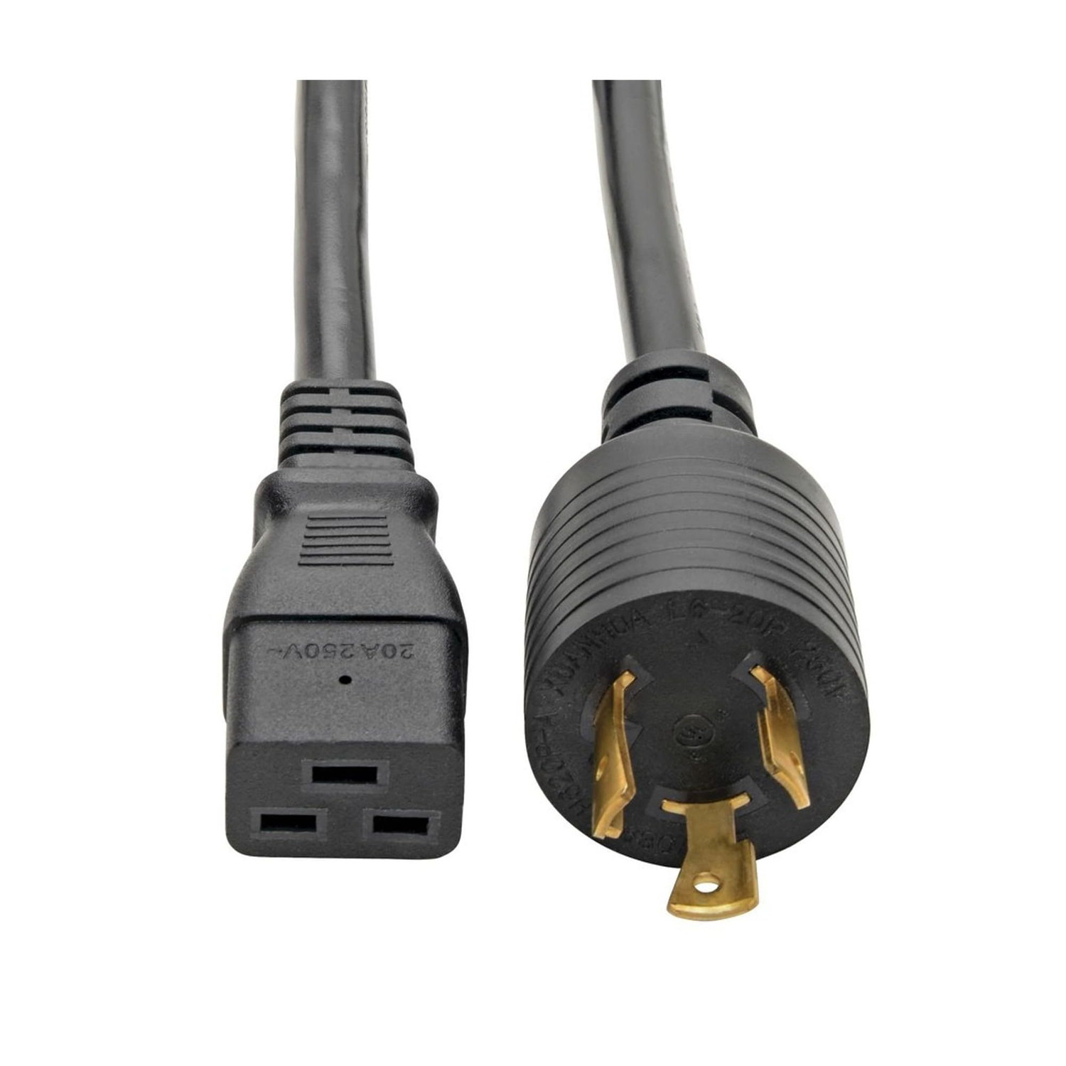 Lantronix Standard Power Cord - 20 A - 10 ft Cord Length - NEMA L6-20P / IEC 320 EN 60320 C19