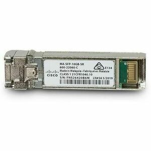 Meraki 10G Base SR Multi-Mode - For Data Networking, Optical Network - 1 x 10GBase-SR Network