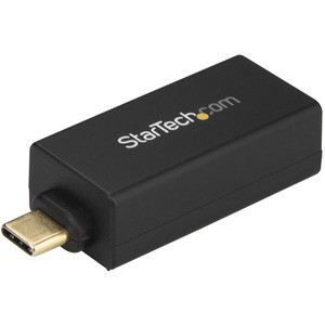 StarTech.com USB C to Gigabit Ethernet Adapter - 1Gbps NIC USB 3.0/3.1 Type C to RJ45 Port/LAN Network Adapter TB3 Compatible/ MacBook Pro - USB C to Gigabit Ethernet adapter securely connects to wired network/LAN w/RJ45 on a USB Type-C or TB3 device