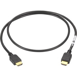 Black Box HDMI to HDMI Cable, M/M, PVC, 2-m (6.5-ft.) - 6.56 ft HDMI A/V Cable for Audio/Video Device, TV, Satellite Receiver, Set-top Box, DVD, Switch - First End: 1 x HDMI 1.3b Digital Audio/Video - Male - Second End: 1 x HDMI 1.3b Digital Audio/Vi