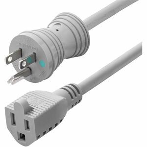 StarTech.com 6ft (1.8m) Hospital-Grade Extension Cord, Green Dot, NEMA 5-15P to 5-15R, 13A 125V, 16AWG, UL Listed Components - 6ft Hospital-Grade Power Extension Cord w/NEMA 5-15P to 5-15R connectors; 125V at 13A; UL listed w/Green Dot indicator; 100