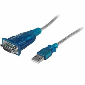 StarTech.com USB to Serial Adapter - Prolific PL-2303 - 1 port - DB9 (9-pin) - USB to RS232 Adapter Cable - USB Serial - Add an RS232 serial port to your laptop or desktop computer through USB - 1 Port USB to RS232 Serial Adapter Cable - M/M - USB to