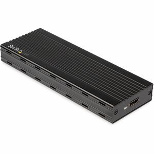 StarTech.com USB-C (10Gbps) to M.2 NVMe SSD Enclosure - Portable M.2 PCIe Aluminum Case - 1GB/s Read & Write - Mac & PC - USB-C external enclosure for PCIe M.2 NVMe SSD with USB 3.1 Gen 2 (10Gbps) and PCI Express 3.0 for speeds up to 1GB/s - Portable
