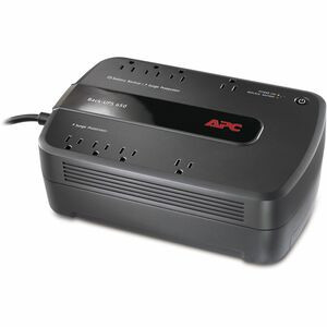 APC by Schneider Electric Back-UPS 650 VA Desktop UPS - Tower - 1 Day Recharge - 3 Minute Stand-by - 120 V Input - 120 V AC Output - Stepped Approximated Sine Wave - USB - 4 x NEMA 5-15R, 4 x NEMA 5-15R Surge - 8 x Battery/Surge Outlet