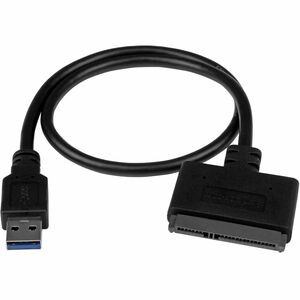 StarTech.com USB 3.1 (10Gbps) Adapter Cable for 2.5" SATA SSD/HDD Drives - Connect a 2.5" SATA SSD/HDD to your computer using this USB 3.1 Gen 2 (10 Gbps) ultra-portable adapter cable - USB 3.1 to SATA adapter for 2.5" SATA SSD/HDD Drives - USB SATA 