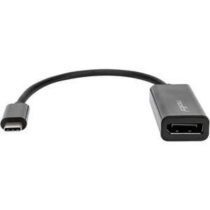 Rocstor Premium USB-C to DisplayPort Adapter M/F - USB Type-C to DP Converter Adapter for Computers, Macbook, Macbook Pro, Chromebook or devices with USB C - 6" - USB Type C - For connections via USB-C to DisplayPort for Monitors, Projector, HDTV, an