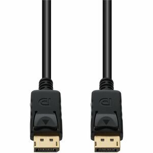 AddOn DisplayPort Audio/Video Cable - 6.56 ft DisplayPort A/V Cable for Audio/Video Device - First End: DisplayPort 1.4 Digital Audio/Video - Male - Second End: DisplayPort 1.4 Digital Audio/Video - Male - Supports up to 7680 x 4320 - Black - 1