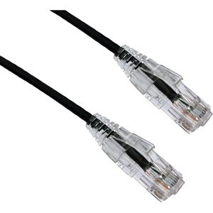 Axiom 10FT CAT6 BENDnFLEX Ultra-Thin Snagless Patch Cable 550mhz (Black) - 10 ft Category 6 Network Cable for Network Device - First End: 1 x RJ-45 Network - Male - Second End: 1 x RJ-45 Network - Male - Patch Cable - Gold Plated Contact - 28 AWG - B