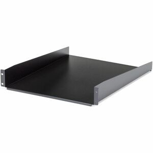 StarTech.com 2U Server Rack Cabinet Shelf - Fixed 22" Deep Cantilever Rackmount Tray for 19" Data/AV/Network Enclosure w/cage nuts, screws - 2U 19in server rack cabinet shelf 22in deep - EIA/ECA-310 Cantilever tray w/universal fit in Data/Network enc