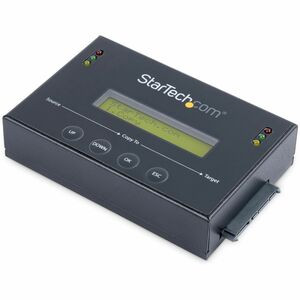 StarTech.com 1:1 Standalone Hard Drive Duplicator with Disk Image Library Manager for Backup & Restore, HDD/SSD Cloner - Standalone 2.5/3.5in SATA Hard Drive Duplicator with Disk Image Library Manager for system backup and restore; Combine several Di