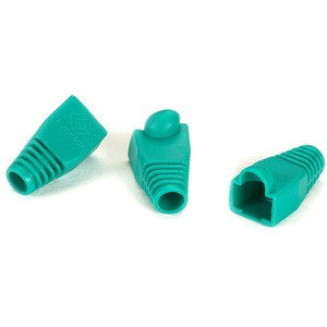 Black Box Snagless Boot - Green, 50-Pack - Cable Boot - Green - 50