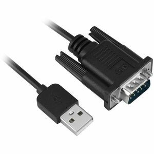 SIIG USB to RS-232 Serial Adapter Cable - FTDI FT232 - 12Mbps USB Data Transfer Rates - Compatible with Windows and Mac