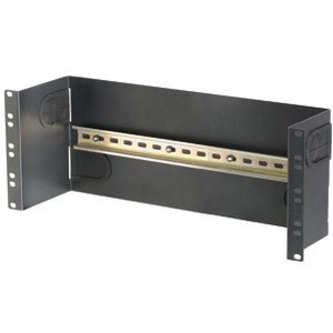 Panduit IABDIN4 Mounting Bracket for Rack - Black - 1