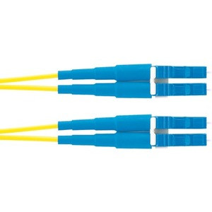 Panduit Fiber Optic Duplex Patch Network Cable - 6.50 ft Fiber Optic Network Cable for Network Device - First End: 2 x LC Network - Male - Second End: 2 x LC Network - Male - Patch Cable - Yellow