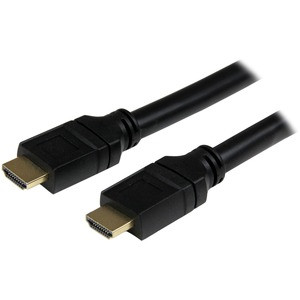 StarTech.com 50ft In Wall Plenum Rated HDMI Cable, 4K High Speed Long HDMI Cord w/ Ethernet, 4K30Hz UHD, 10.2 Gbps, HDMI 1.4 Display Cable - 50ft/15.2m HDMI 1.4b Cable with Ethernet; 4K (3840x2160p 30Hz)/Full HD 1080p/10.2 Gbps bandwidth/8Ch Audio - 