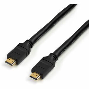StarTech.com 35ft In Wall Plenum Rated HDMI Cable, 4K High Speed Long HDMI Cord w/ Ethernet, 4K30Hz UHD, 10.2 Gbps, HDMI 1.4 Display Cable - 35ft/10.7m HDMI 1.4b Cable with Ethernet; 4K (3840x2160p 30Hz)/Full HD 1080p/10.2 Gbps bandwidth/8Ch Audio - 