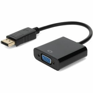5PK Lenovo 57Y4393 Compatible DisplayPort 1.2 Male to VGA Female Black Adapters For Resolution Up to 1920x1200 (WUXGA) - 100% compatible and guaranteed to work