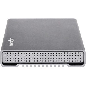 Rocstor 2TB ROCPRO P33 5.4K RPM USB 3.0/3.1 PORTABLE DRIVE - Rocstor Rocpro P33 2 TB 5400rpm Portable Professional External Hard Drive - USB-C (USB 3.1 Gen 2) 10Gbps, USB 3.0 - Aluminum Enclosure - Silver - Bus-Powered - 128 MB Buffer - Includes USB-