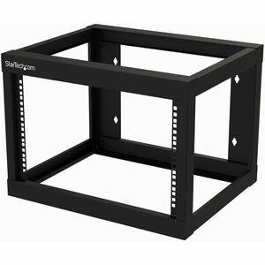 StarTech.com 2-Post 6U Heavy-Duty Wall-Mount Network Rack, 19" Open Frame Server Rack for Computer Equipment, Wall Mount Data Rack - Open Frame 6U wall mount server rack for patch panels, switches, data equipment - Heavy Duty 2 post computer/network 