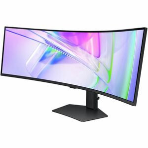 Samsung S49C954UAN 49" Class Dual Quad HD (DQHD) Curved Screen Gaming LCD Monitor - 32:9 - 49" Viewable - Vertical Alignment (VA) - 5120 x 1440 - FreeSync - 240 Hz Refresh Rate - HDMI - DisplayPort - USB Hub