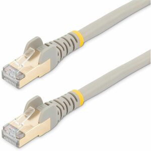 StarTech.com 9ft CAT6a Ethernet Cable - 10 Gigabit Category 6a Shielded Snagless 100W PoE Patch Cord - 10GbE Gray UL Certified Wiring/TIA - CAT6a Ethernet Cable delivers 10 Gigabit connection free of noise & EMI/RFI interference - Tested to comply w/