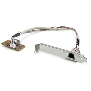 StarTech.com Mini PCI Express Gigabit Ethernet Network Adapter NIC Card - Add a Gigabit RJ45 port through a Mini PCI Express slot - mini pci express gigabit - mini pcie gigabit - mini pci express nic - gigabit ethernet adapter - gigabit ethernet card