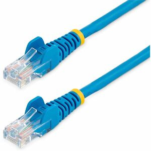 StarTech.com 2 ft Blue Snagless Cat5 UTP Patch Cable - Make Fast Ethernet network connections using this high quality Cat5e Cable, with Power-over-Ethernet capability - 2ft Cat5e Patch Cable - 2ft Cat 5e Patch Cable - 2ft Cat5e Patch Cord - 2ft RJ45 