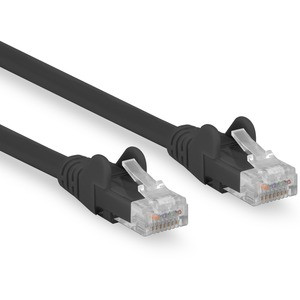 Rocstor Cat.6 Network Cable - Rocstor Premium 10ft (3m) CAT6 Ethernet Cable - 100% Copper UL Rated - Black - Snagless - 100W PoE UTP Category 6 Patch Cord UL Certified Wiring/TIA - 10ft Black CAT6 Ethernet cable provides Multi Gigabit 1/2.5/5Gbps & 1