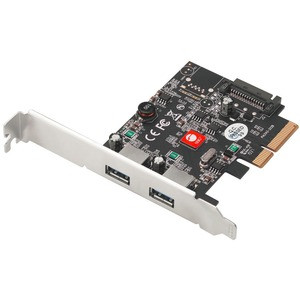 SIIG USB 3.1 2 Port PCIe Host Adapter - Type A - 10Gb/s Transfer Rate