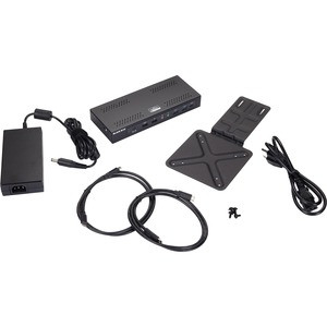 Black Box USB-C Docking Station - 4K, Dual - for Notebook/Tablet/Monitor/Desktop PC/Keyboard/Mouse - 230 W - USB 3.2 (Gen 2) Type C - 2 Displays Supported - 4K - 4096 x 2160 - 7 x USB Ports - 2 x USB 2.0 - 4 x USB Type-A Ports - USB Type-A - USB Type
