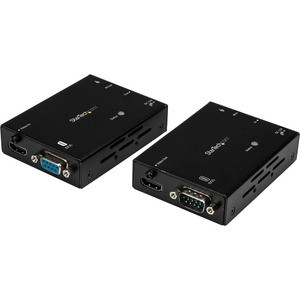 StarTech.com HDMI over CAT5e Extender with IR and Serial - HDBaseT Extender - HDMI over CAT6 - 4K - Extend HDMI over CAT6 or CAT5e cabling with RS232 serial and IR control - HDBaseT extender - Video extender - HDMI over CAT5e extender - CAT5e HDMI ex
