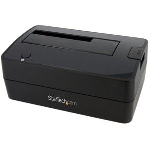 StarTech.com Single Bay USB 3.0 to SATA Hard Drive Docking Station, USB 3.0 (5 Gbps) Hard Drive Dock, External 2.5/3.5" SATA HDD/SSD Dock - Single-bay Hard Drive Docking Station; 2.5/3.5in SATA I/II/III; USB 3.2 Gen 1 (5 Gbps) Host Connection; 4Kn; N