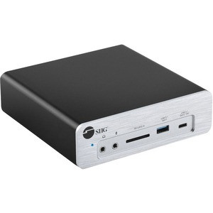 SIIG Thunderbolt 3 DP 1.4 Docking Station with Dual M.2 NVMe SSD & 96W PD - Single 8K 30Hz / 4K 144Hz or Dual 4K60Hz Resolution - Thunderbolt Daisy Chain Supported SIIG Thunderbolt 3 Docking - Dual 4K60Hz Displays / Single 8K30Hz/4K144Hz via TBT3 or 