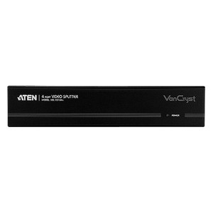 ATEN VanCryst VS134A VGA Splitter-TAA Compliant - 2048 x 1536 - QXGA - 1 x 44 x VGA Out