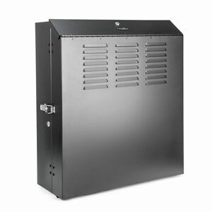Rocstor SolidRack Enclosure Rack Cabinet - For Server, Data Center, Patch Panel, Switch - 5U Rack Height x 19" Rack Width - Wall Mountable - Black - Cold-rolled Steel (CRS) - 150 lb Static/Stationary Weight Capacity