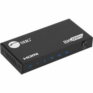 1x2 8K60Hz HDMI Splitter with VRR/ALLM - 40G - EDID management - Down scaler - 1x2 8K@60Hz HDMI Splitter easily distibutes a single HDMI source to 2 HDMI displays simultaneously - 8K@60Hz/4K@144Hz/4K@120Hz - 40G - HDCP 2.3 - HDR - VRR/ALLM - LPCM 7.1