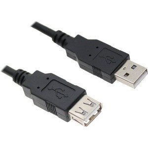 Axiom USB 2.0 Type-A to USB Type-A Extension Cable M/F 10ft - 10 ft USB Data Transfer Cable for Mouse, Keyboard, Hard Drive, Printer, Camera - First End: 1 x USB 2.0 Type A - Female - Second End: 1 x USB 2.0 Type A - Male - 480 Mbit/s - Extension Cab