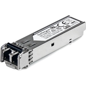 StarTech.com MSA Uncoded SFP Module - 100BASE-EX - 100Mb Ethernet SFP 100MbE Single Mode Fiber (SMF) Optic Transceiver Module - 40km DDM - MSA Uncoded SFP - 100BASE-EX 100Mbps - 100MbE Module - 100Mb Ethernet SFP 1310nm Single Mode (SMF) Transceiver 